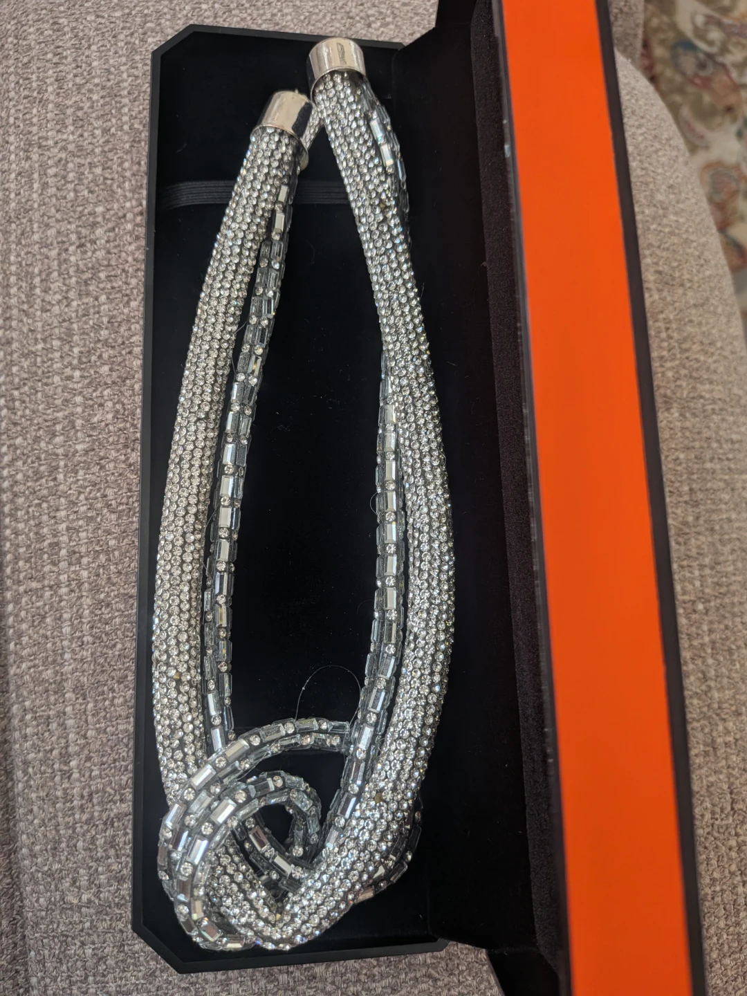 Sparkly Layered Necklace in Box