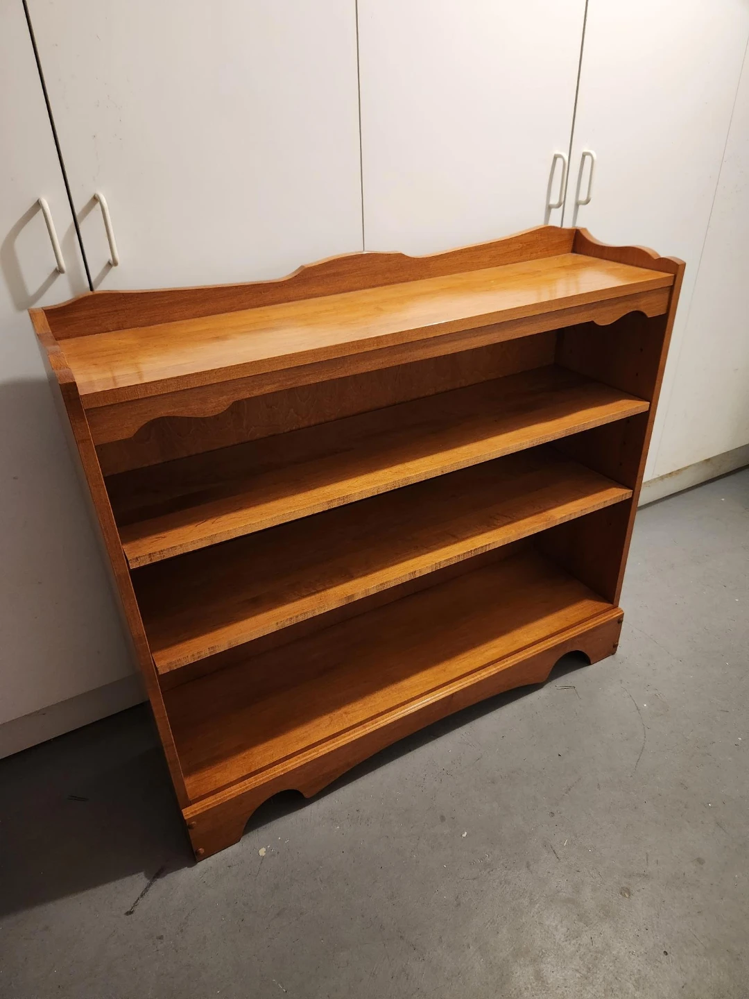 Vintage Solid Wood Book Shelf