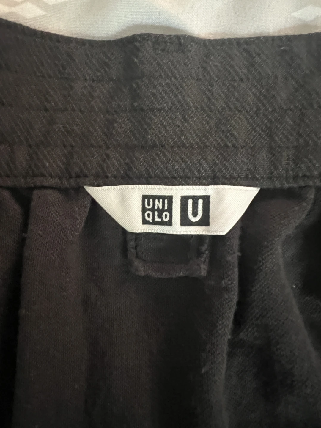 UNIQLO U Black Wrap and Ribbed Skirt - photo 2