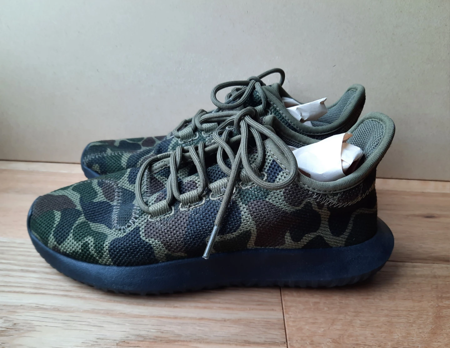 Adidas Tubular Shadow Camo Sneakers Size 5.5