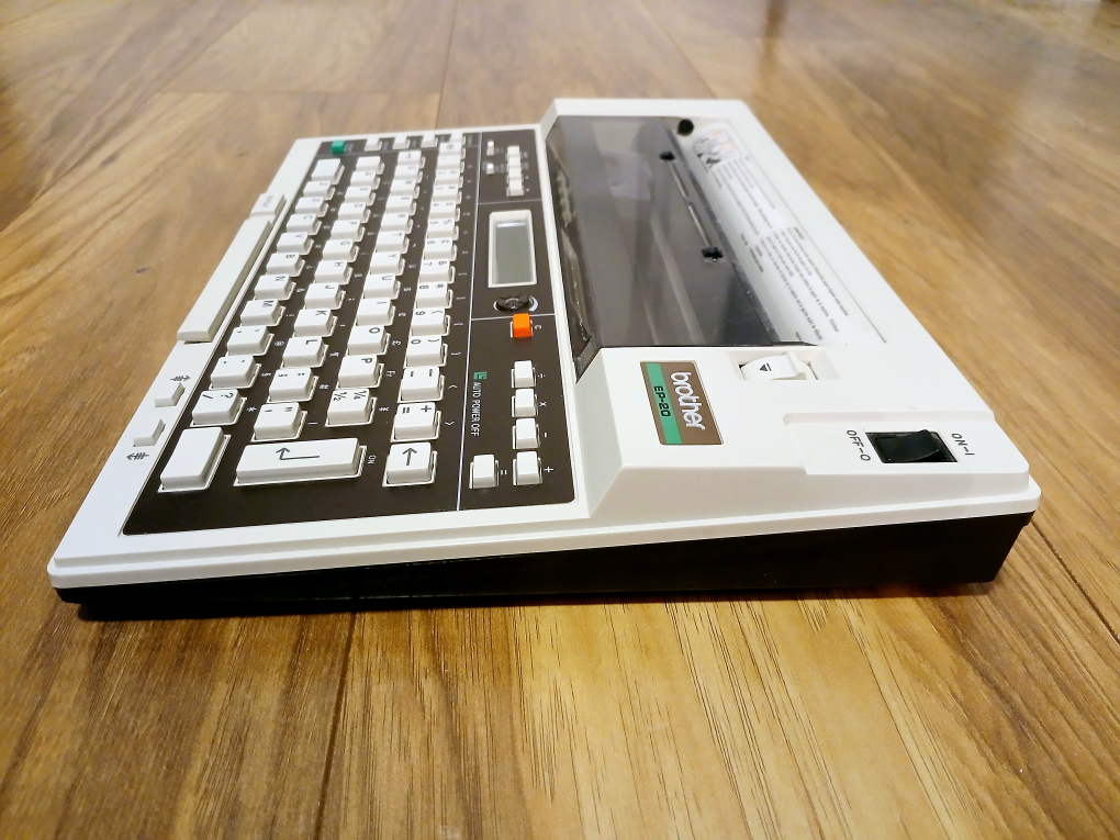 1983 Vintage Brother EP-20 Electronic Portable Typewriter WORKS - photo 3