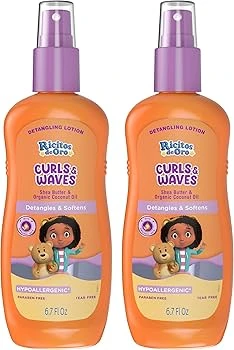 Ricitos de Oro Curls & Waves Detangling Lotion - 2 x 6.7 Fl Oz