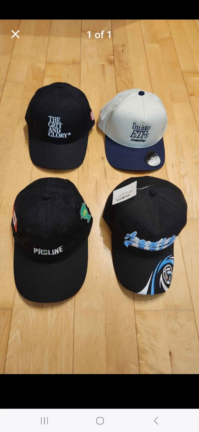 Black, Navy & Beige, Proline Canada Soccer, Argentina Hats, Caps