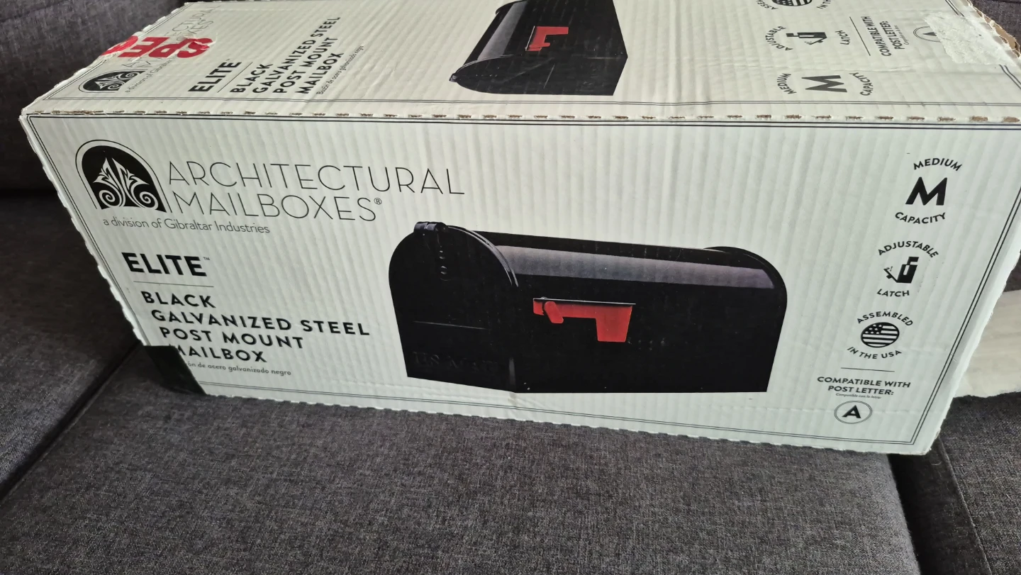 Architectural Mailboxes Elite Black Galvanized - photo 2