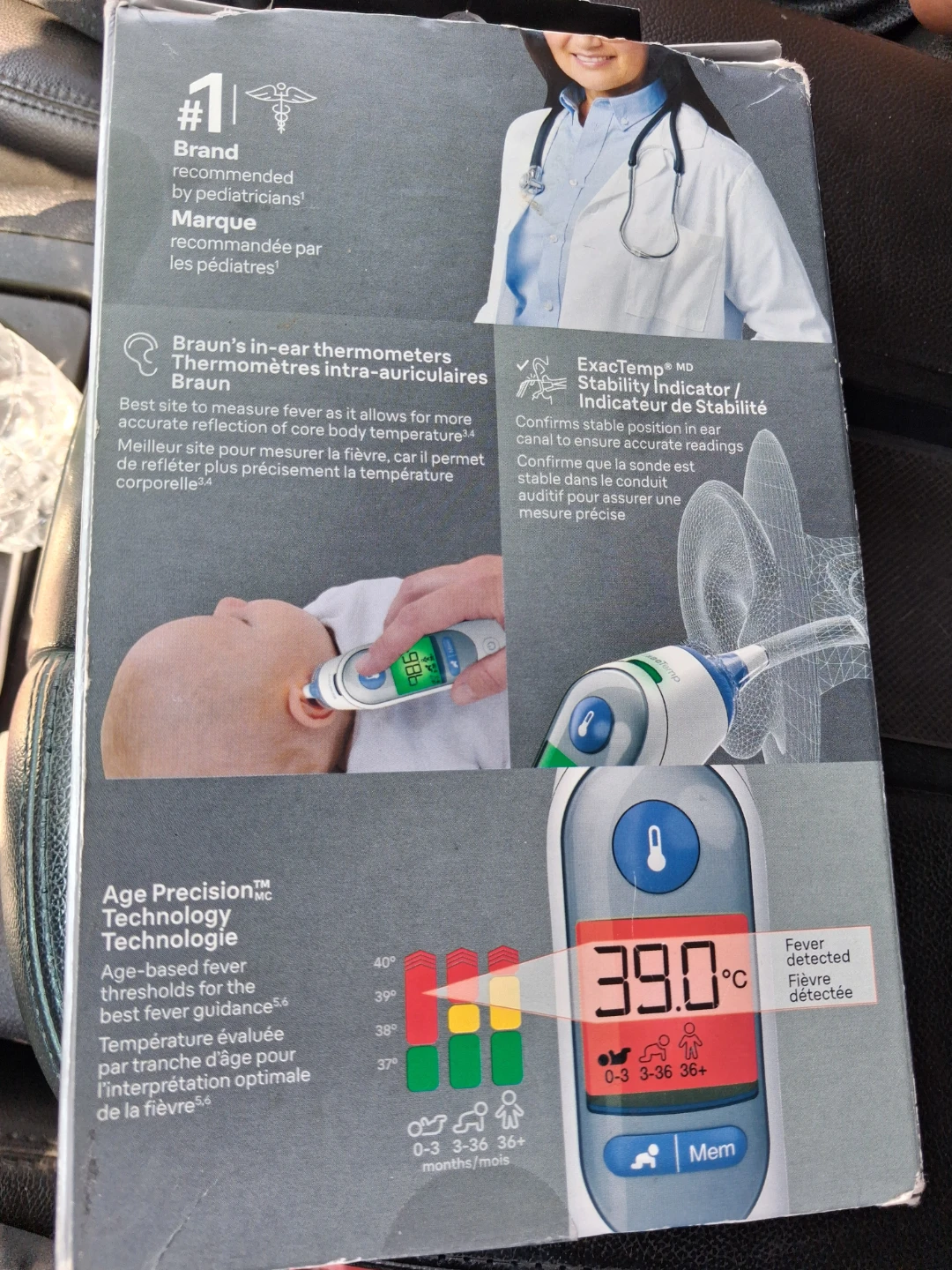 Braun ThermoScan 7 Ear Thermometer - photo 2