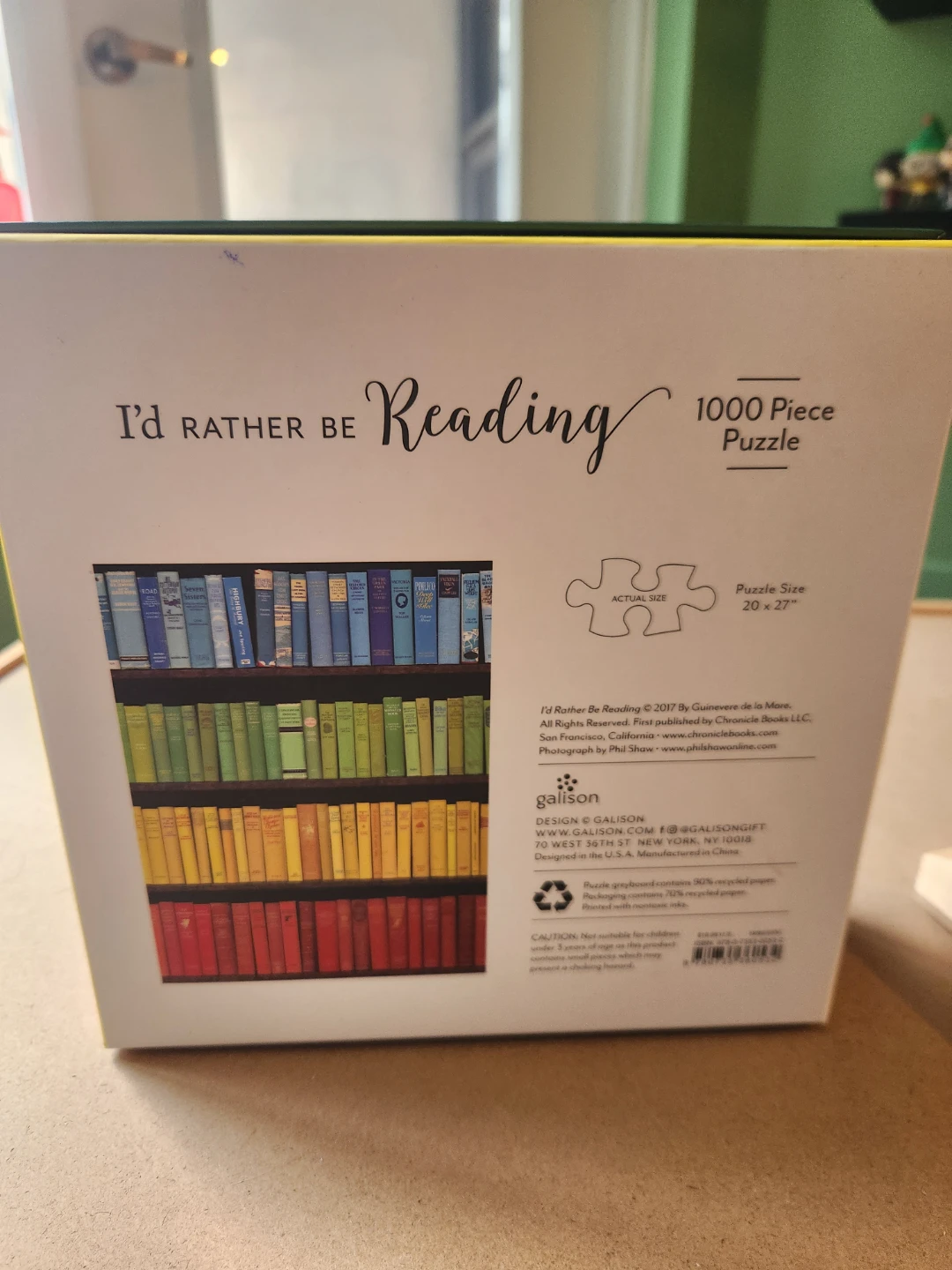 Galison 1000 Piece Puzzle - photo 2
