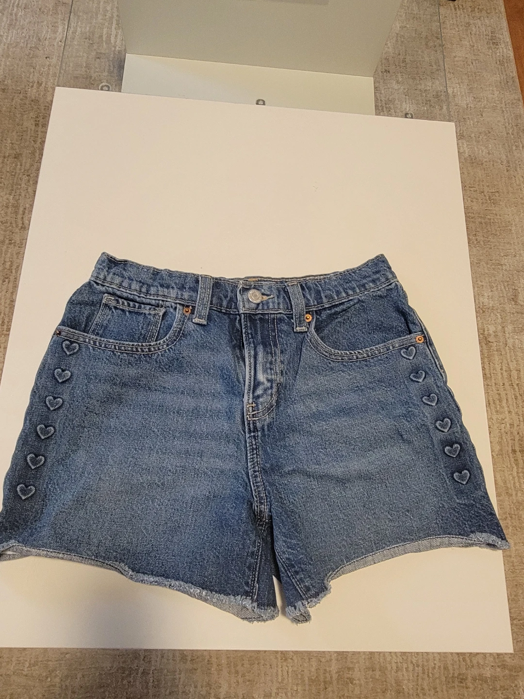 Shorts with Hearts