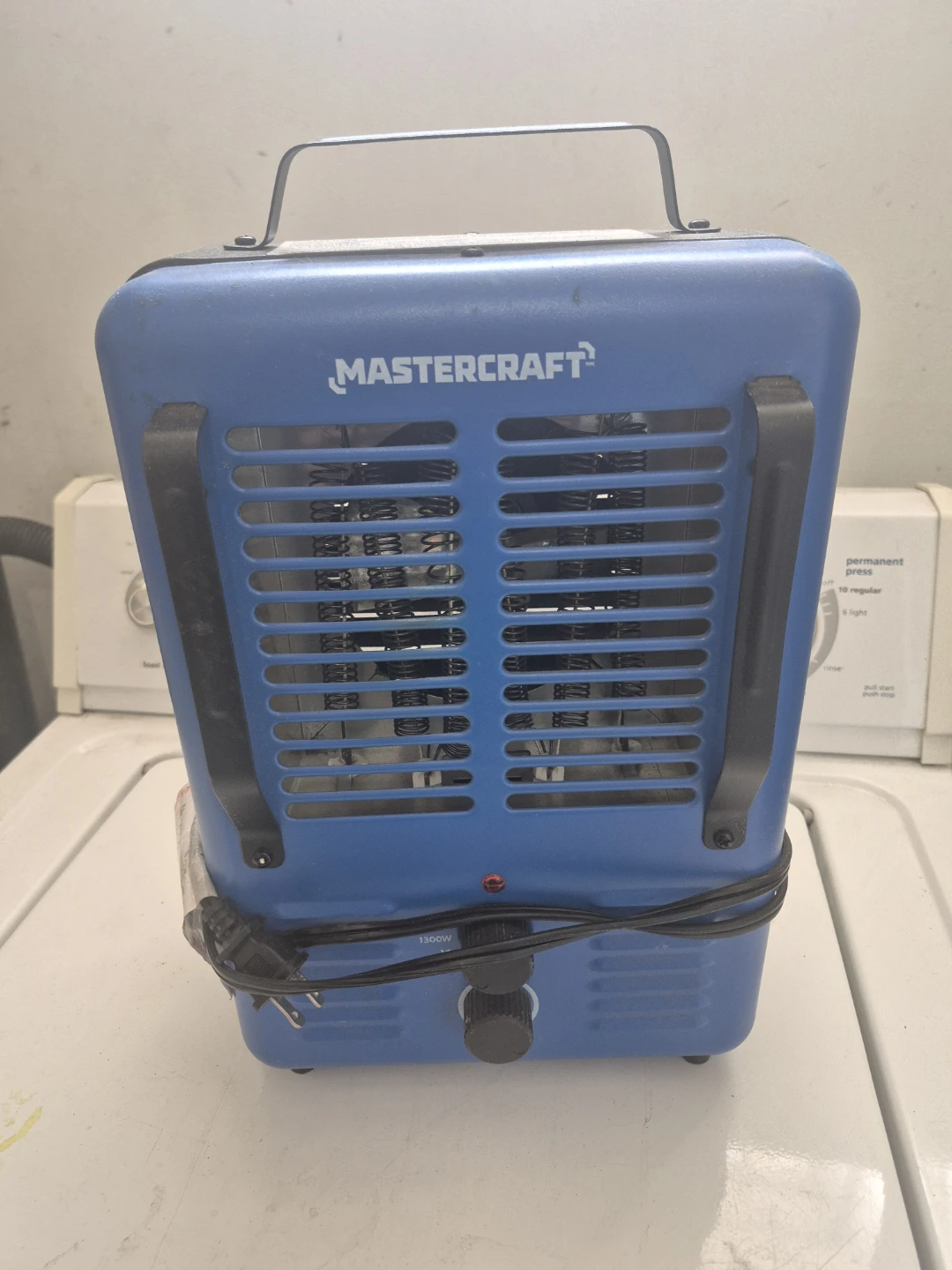 Mastercraft 1300W Portable Heater