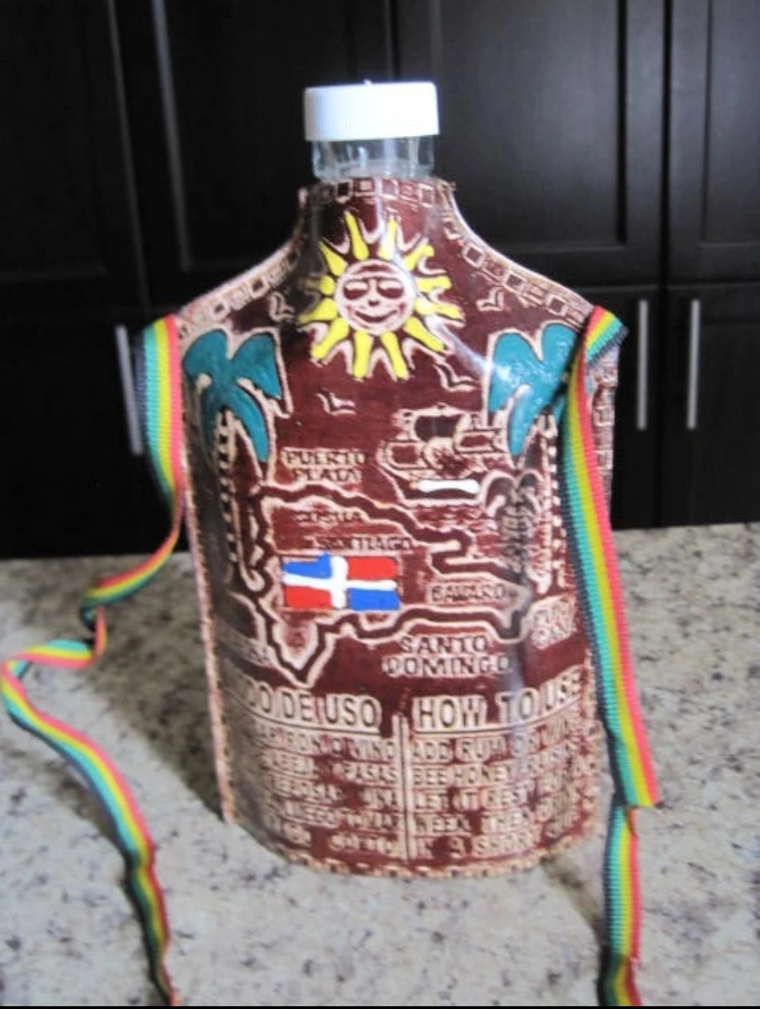 Mamajuana Bottle with carry Strap. No liquor included. - photo 4