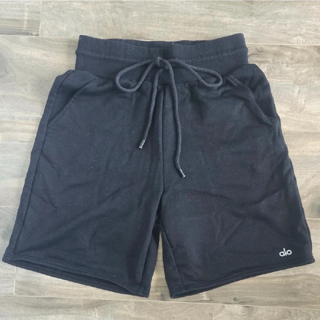ALO High-Waist Easy Sweat Shorts - photo 2