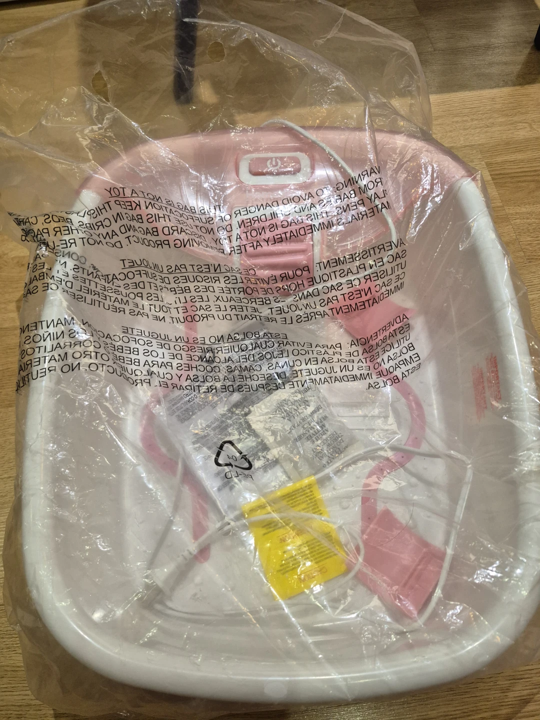 HoMedics Bubble Bliss Deluxe Foot Spa - Pink - photo 2