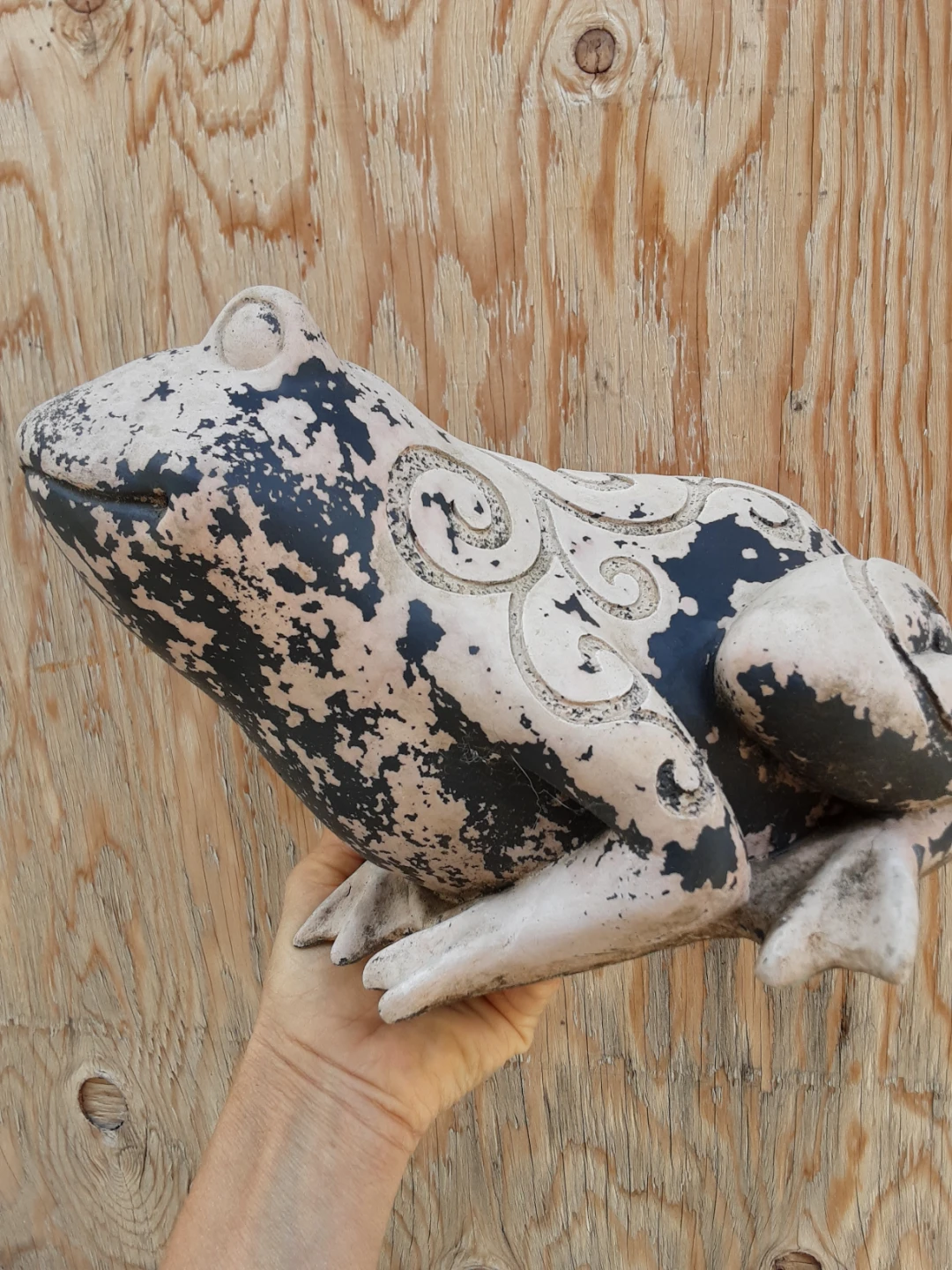 Frog Garden Statue Resin - photo 2