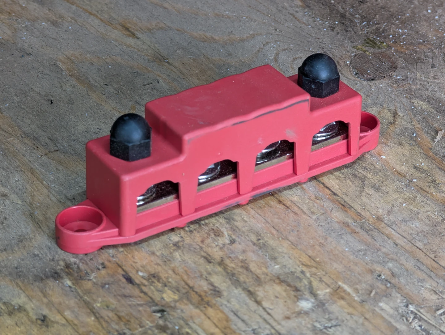 Black Electrical Terminal Block - photo 4