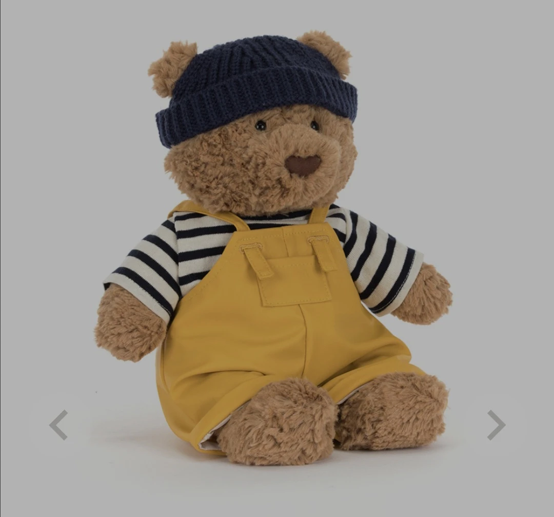 Jellycat Bear bartholomew bear seafarer outfit - photo 3