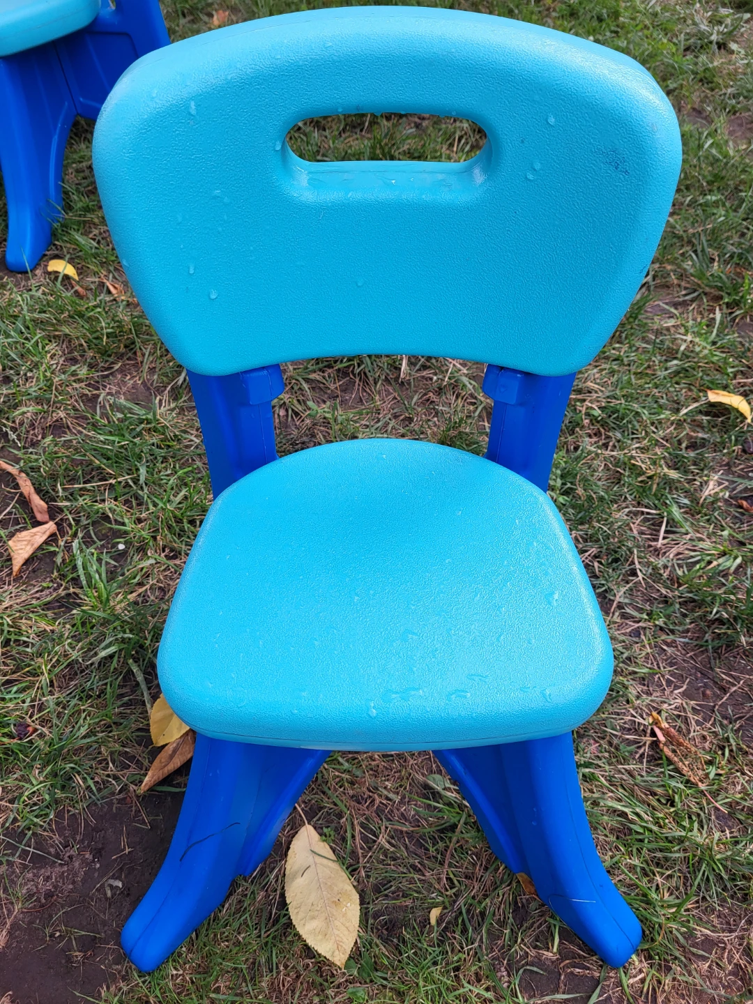 Step2 Kids Blue Plastic Chairs (3-Pack) - photo 3