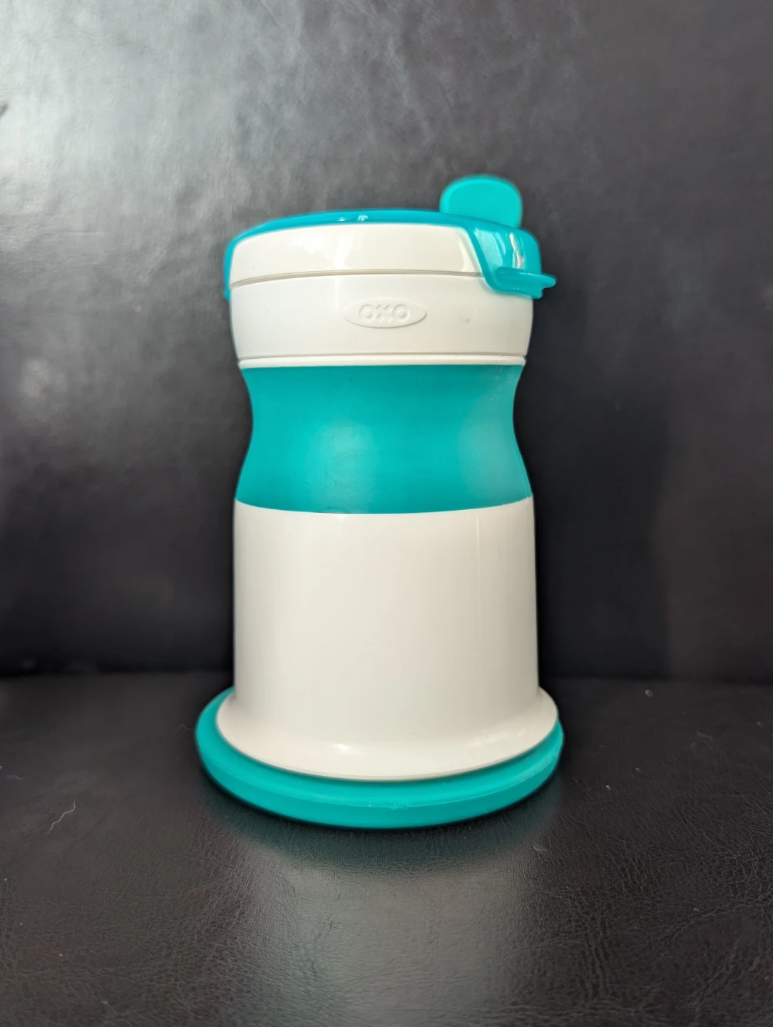 OXO Tot Portable Baby Food Mill / Masher – Teal & White