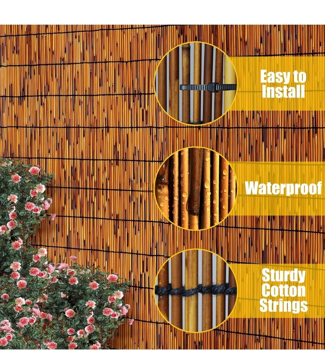 PAKNAVO Natural Reed Fencing 6ftx16.4ft - photo 5