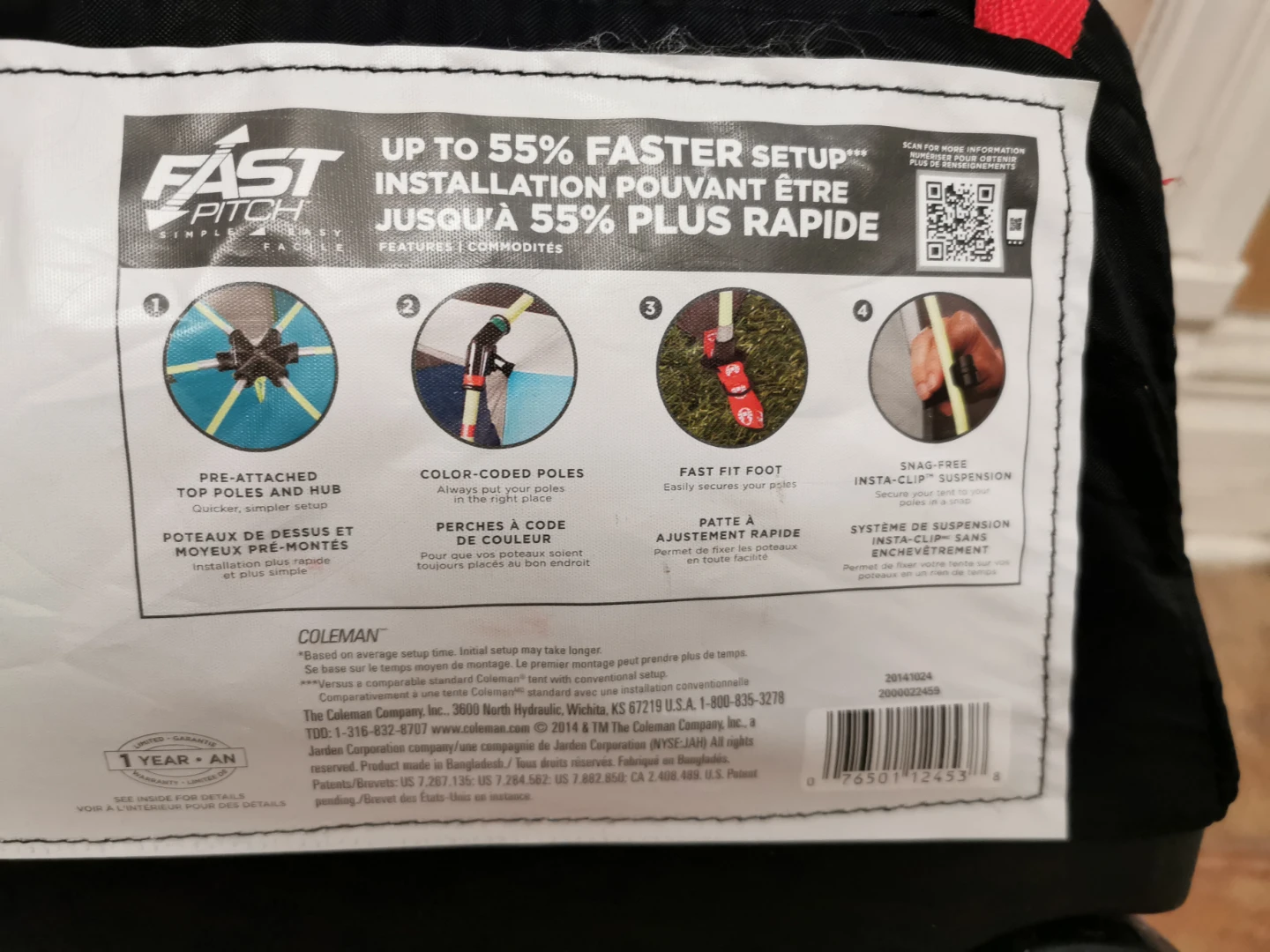 Coleman Tenaya Lake 8i Fast Pitch Tent - photo 4