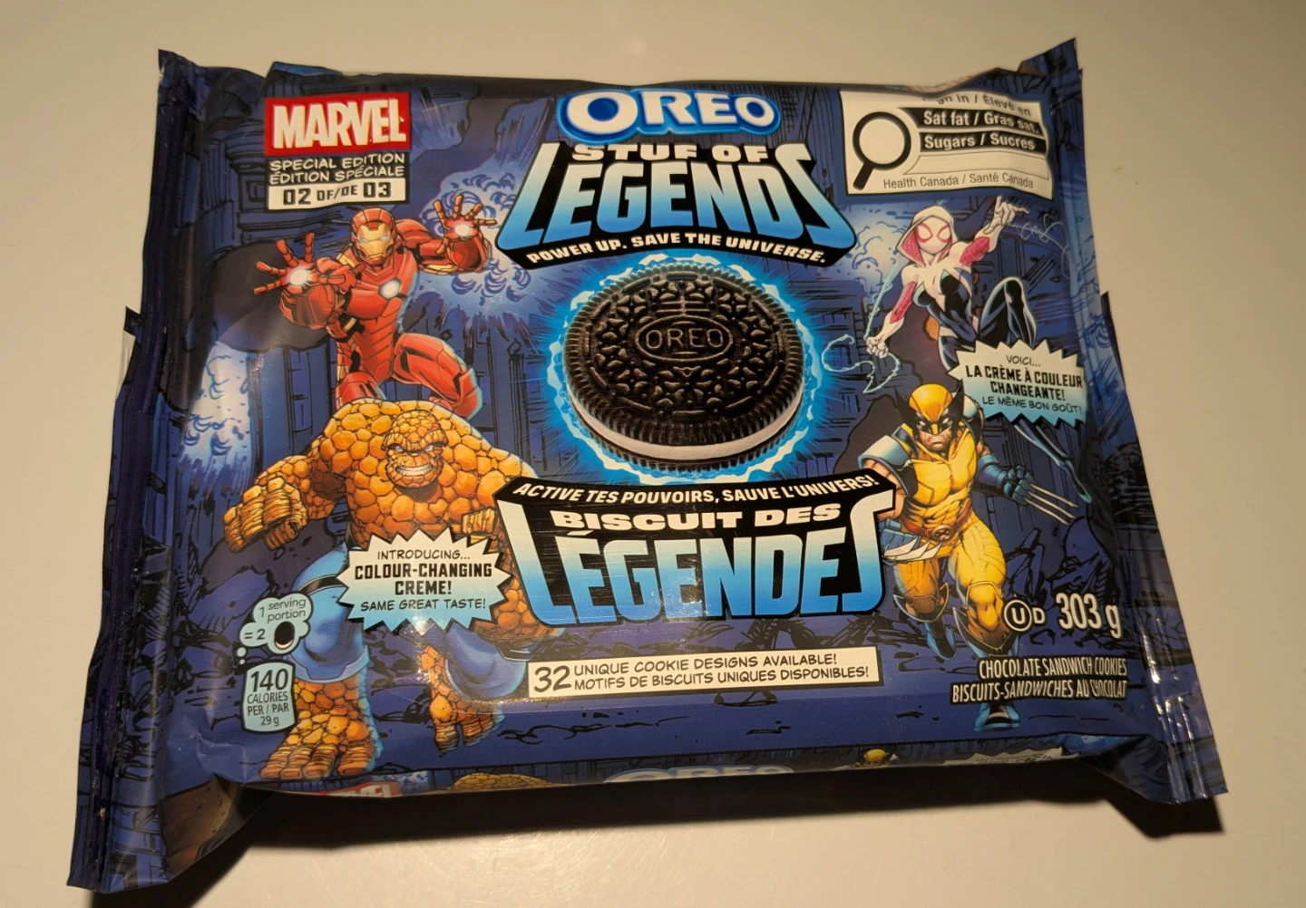 Marvel Oreo Stuff of Legends set of 3 - photo 2