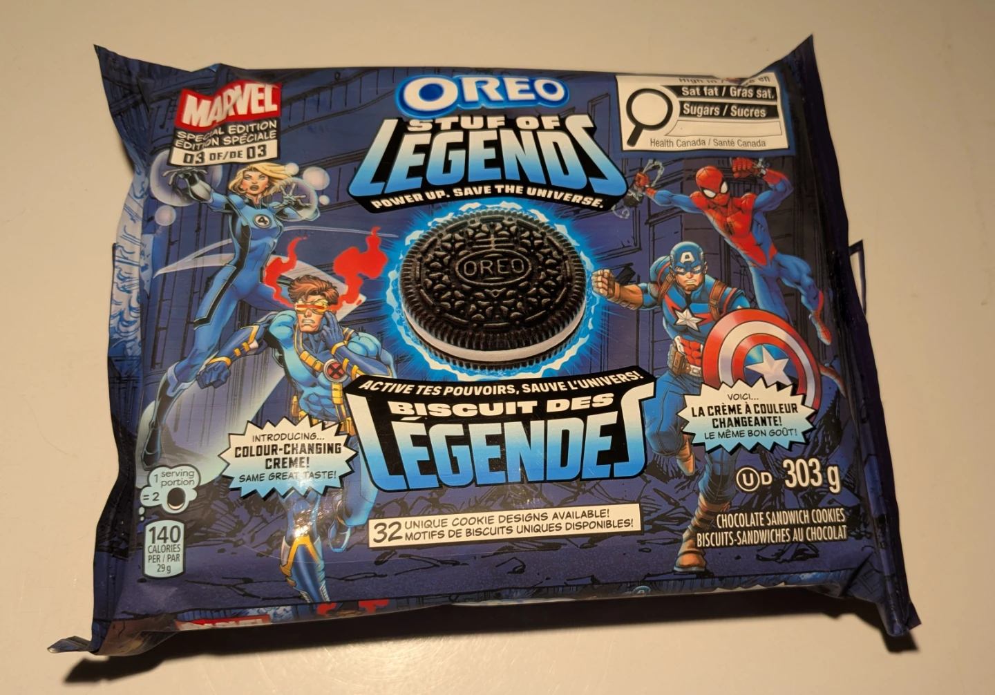 Marvel Oreo Stuff of Legends set of 3 - photo 3