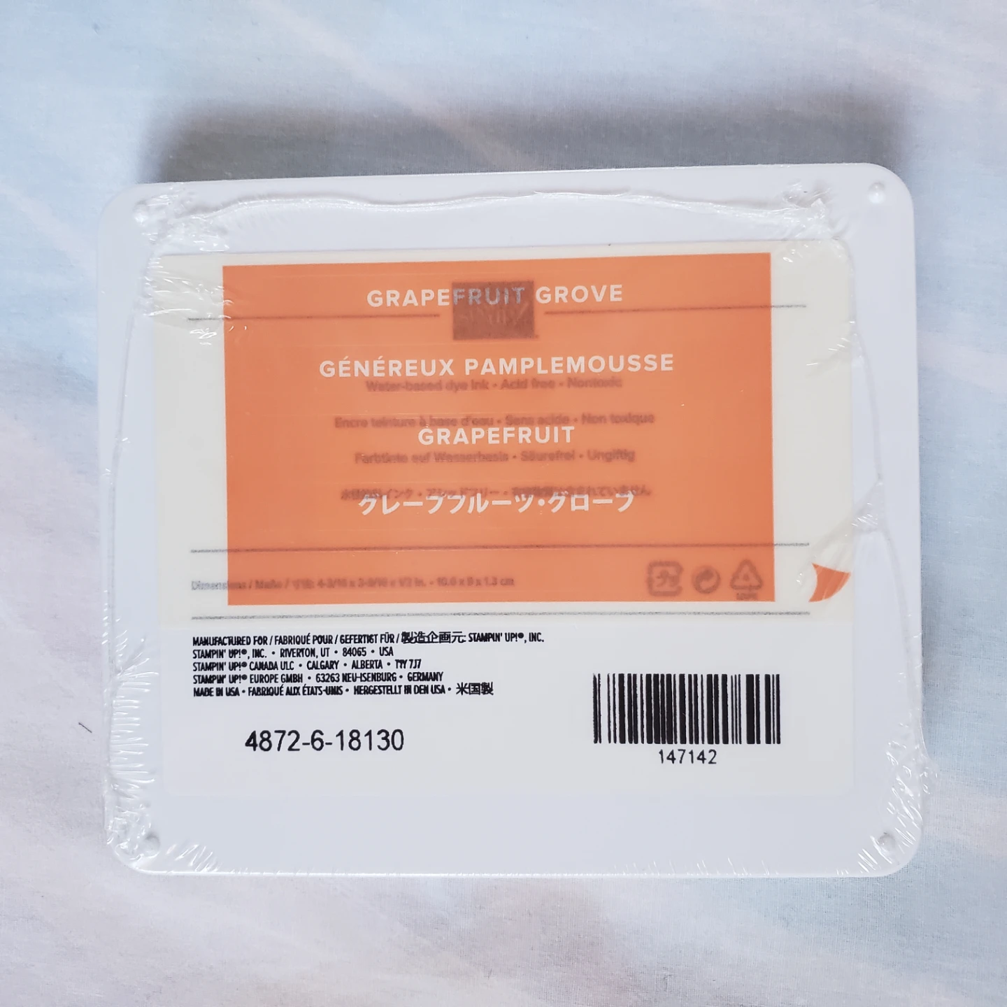 🆕Stampin'Up Grapefruit Grove Ink Pad + Ink Refill - photo 3