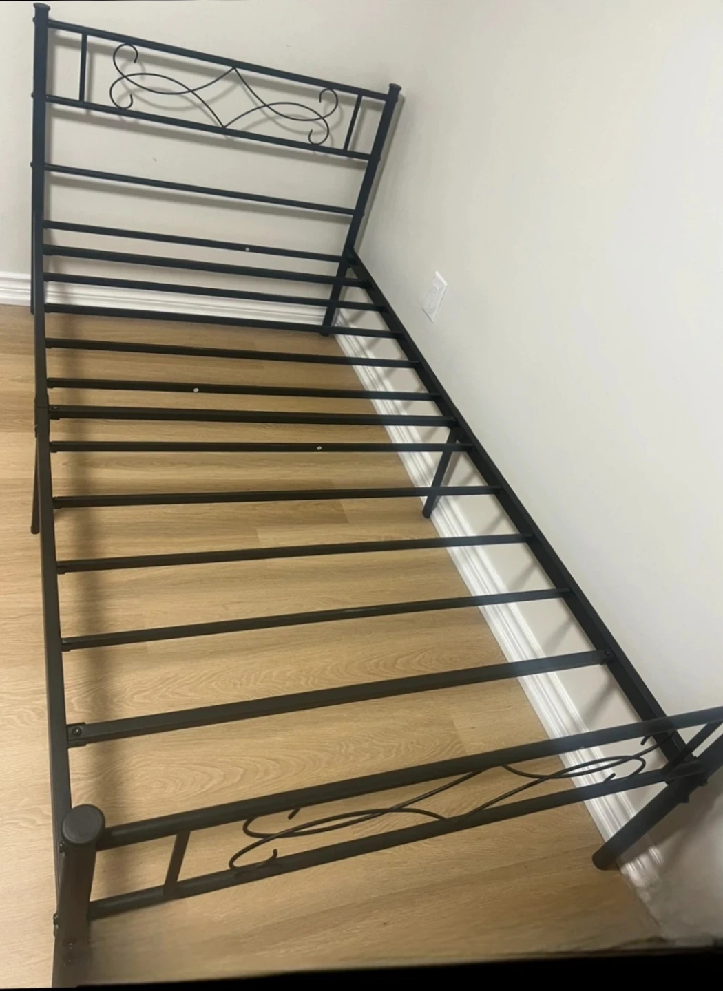 Black Metal Bed Frame