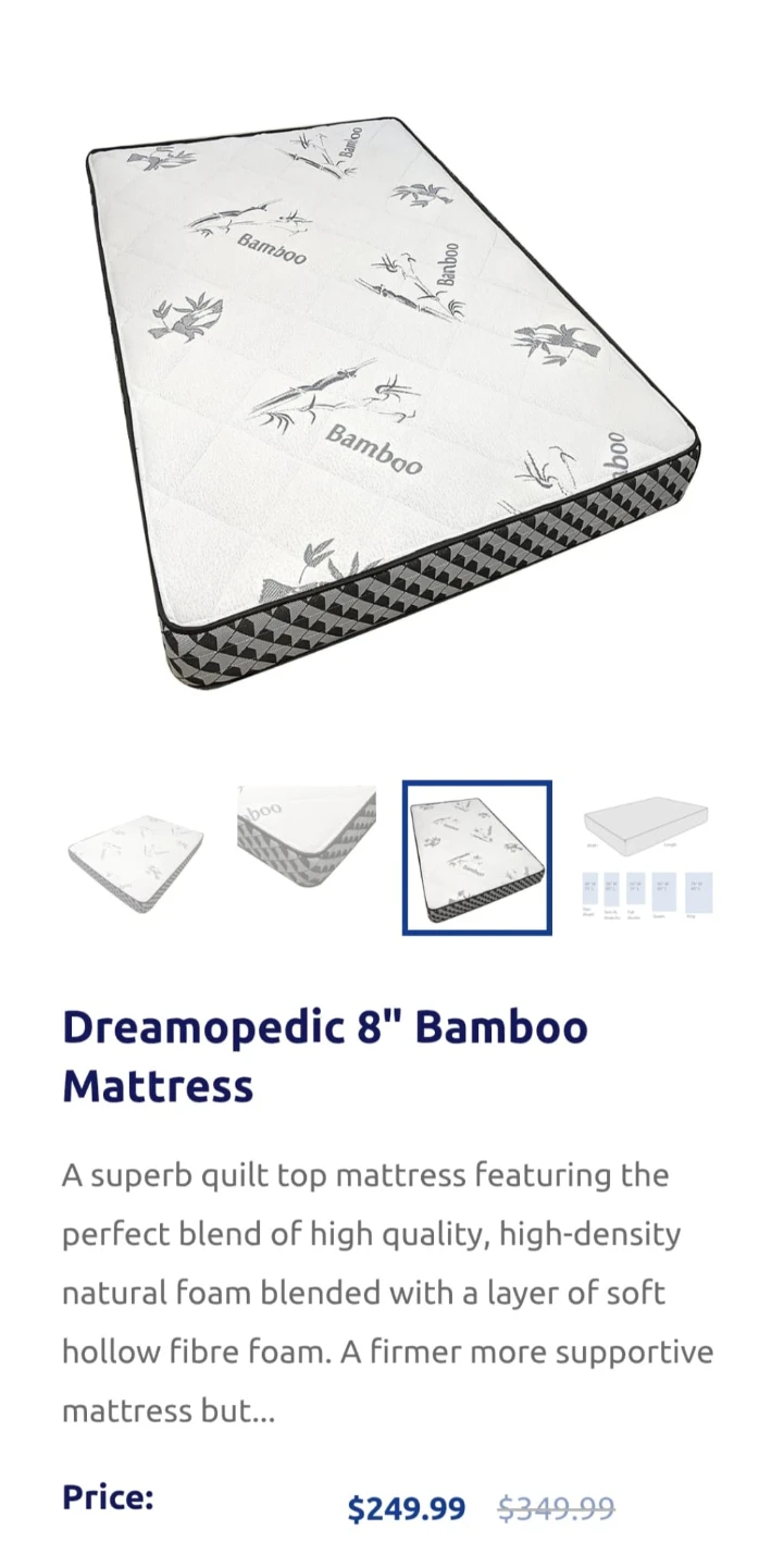 ‼️Selling Single/Twin  Bamboo Mattress‼️ - photo 2