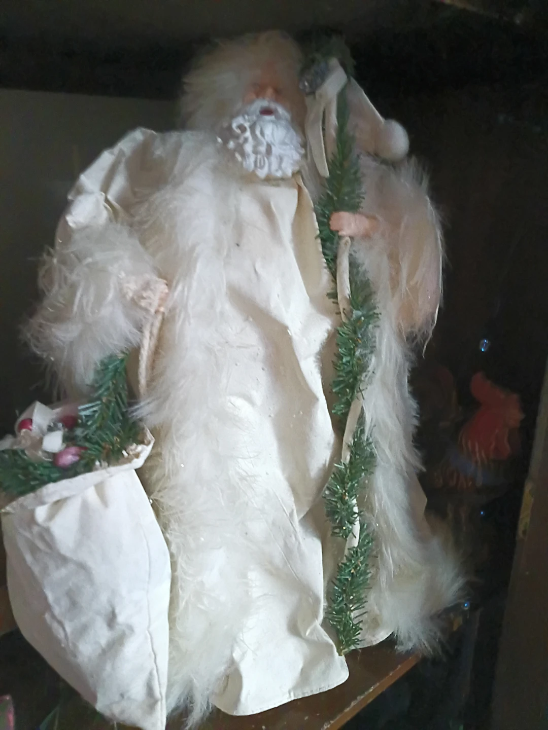 Vintage Angel and Santa Claus Figurines - photo 2