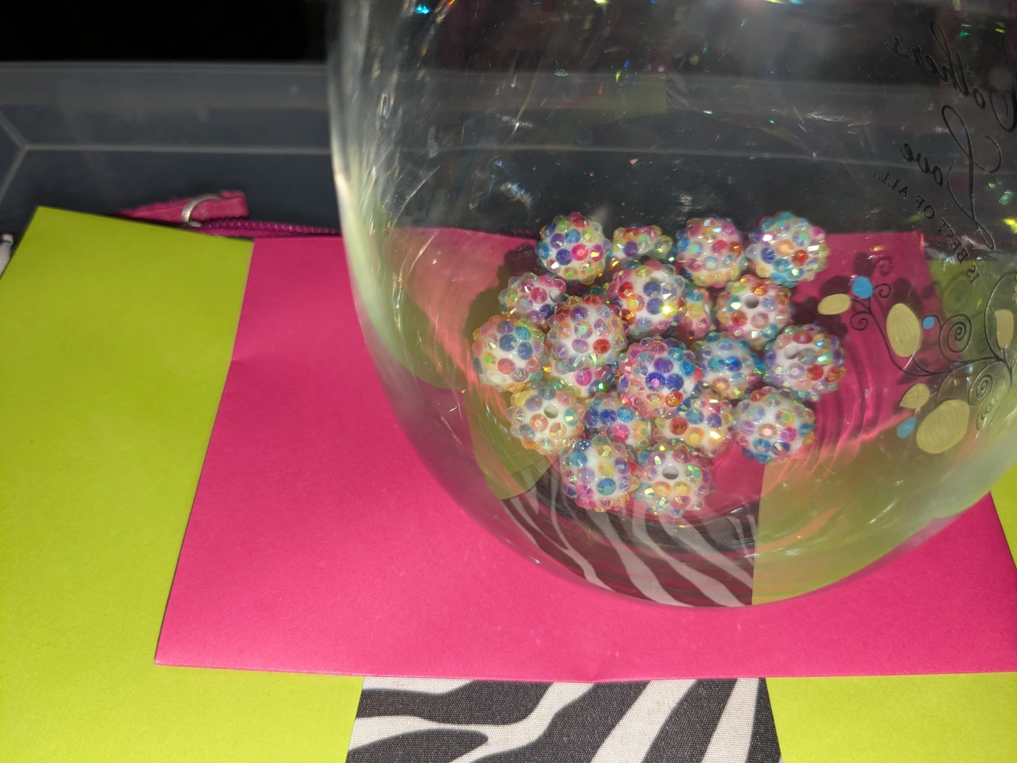 Craft Beads - Rainbow Sparkle - photo 2