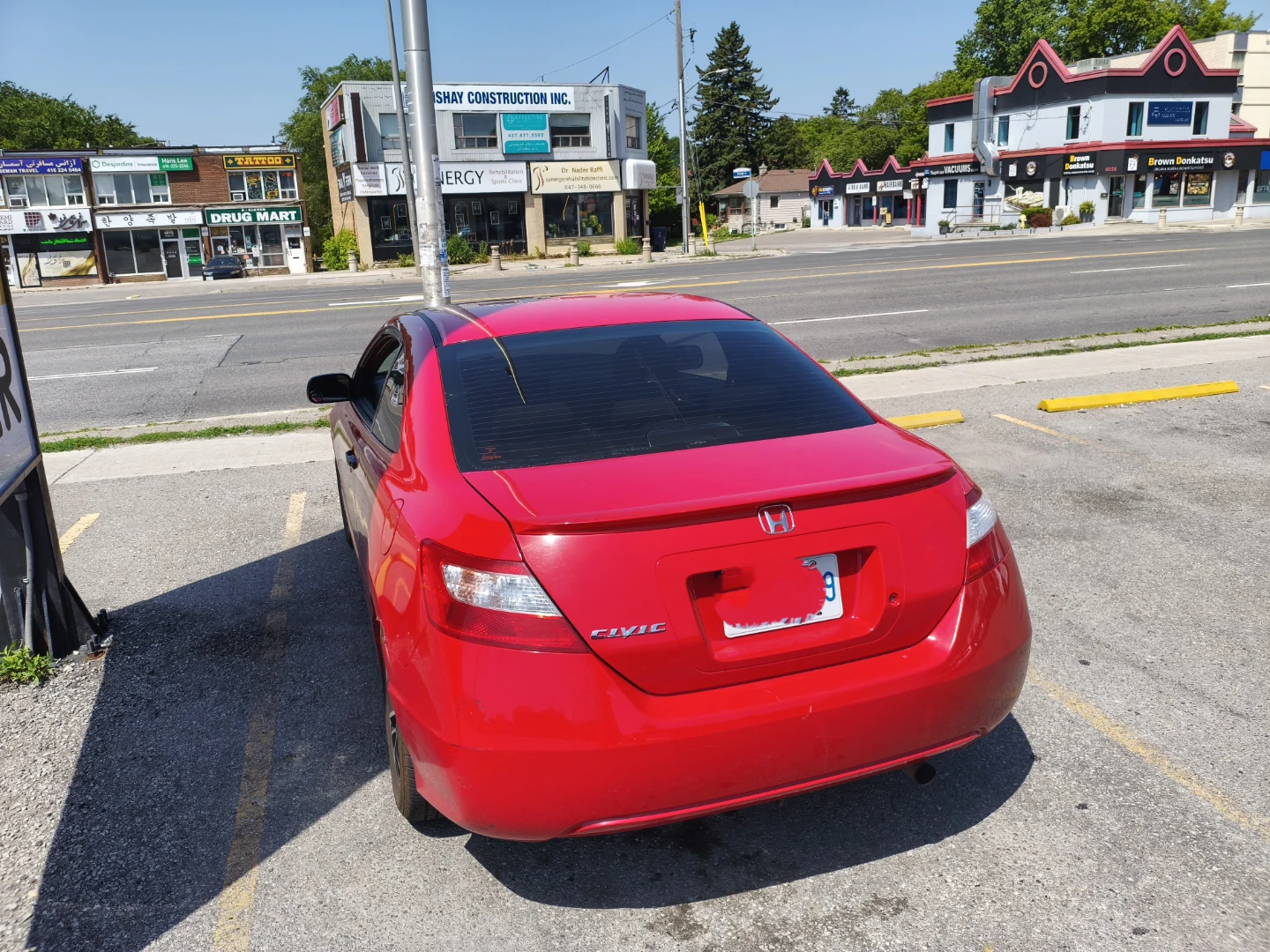 2007 Honda civic Coupe automatic