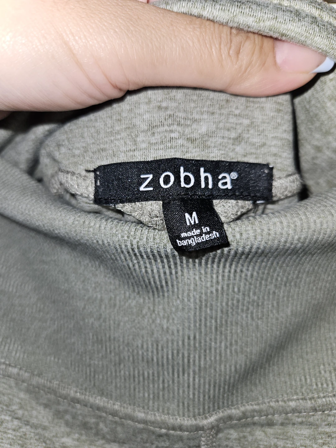 Zobha Grey Lounge Pants Medium - photo 3