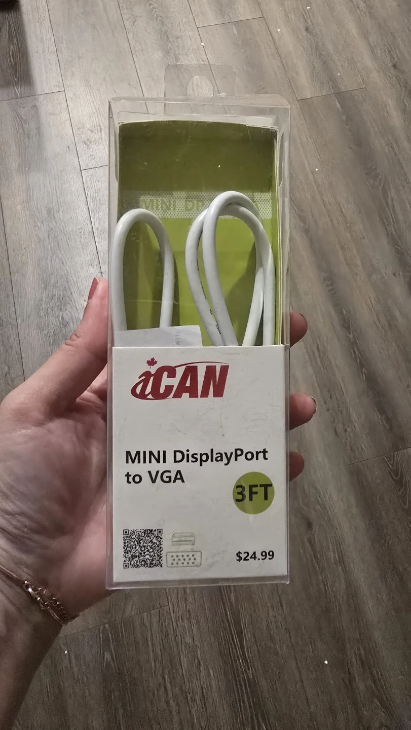 iCAN Mini DisplayPort to VGA Cable - 3FT