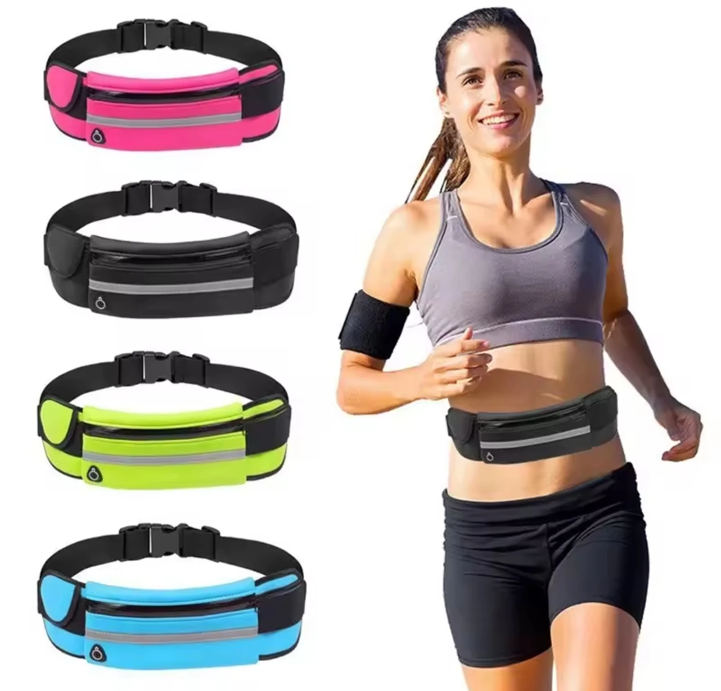 Running Belt with Reflective Strip