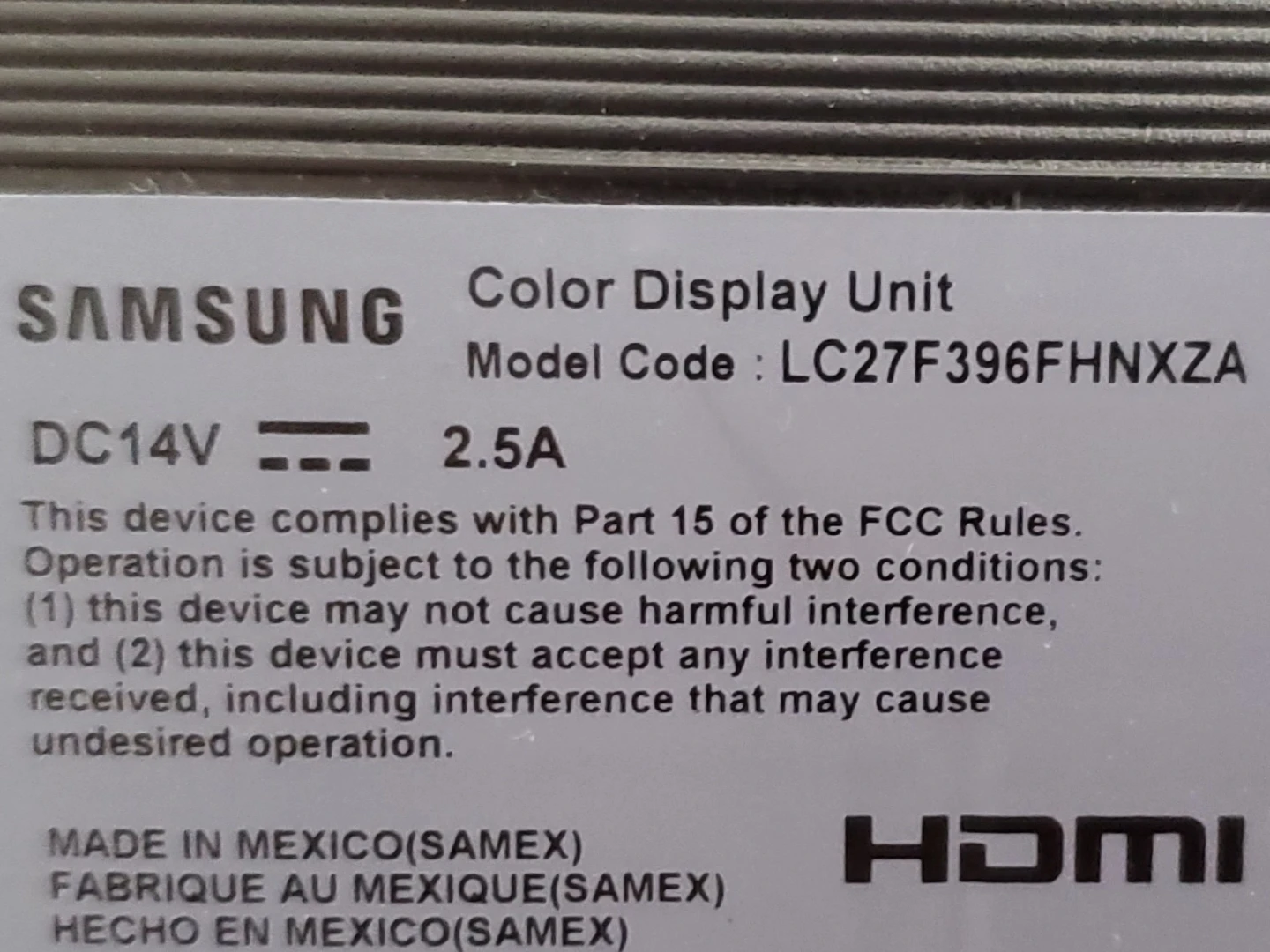 Samsung  27" curved monitor - photo 2