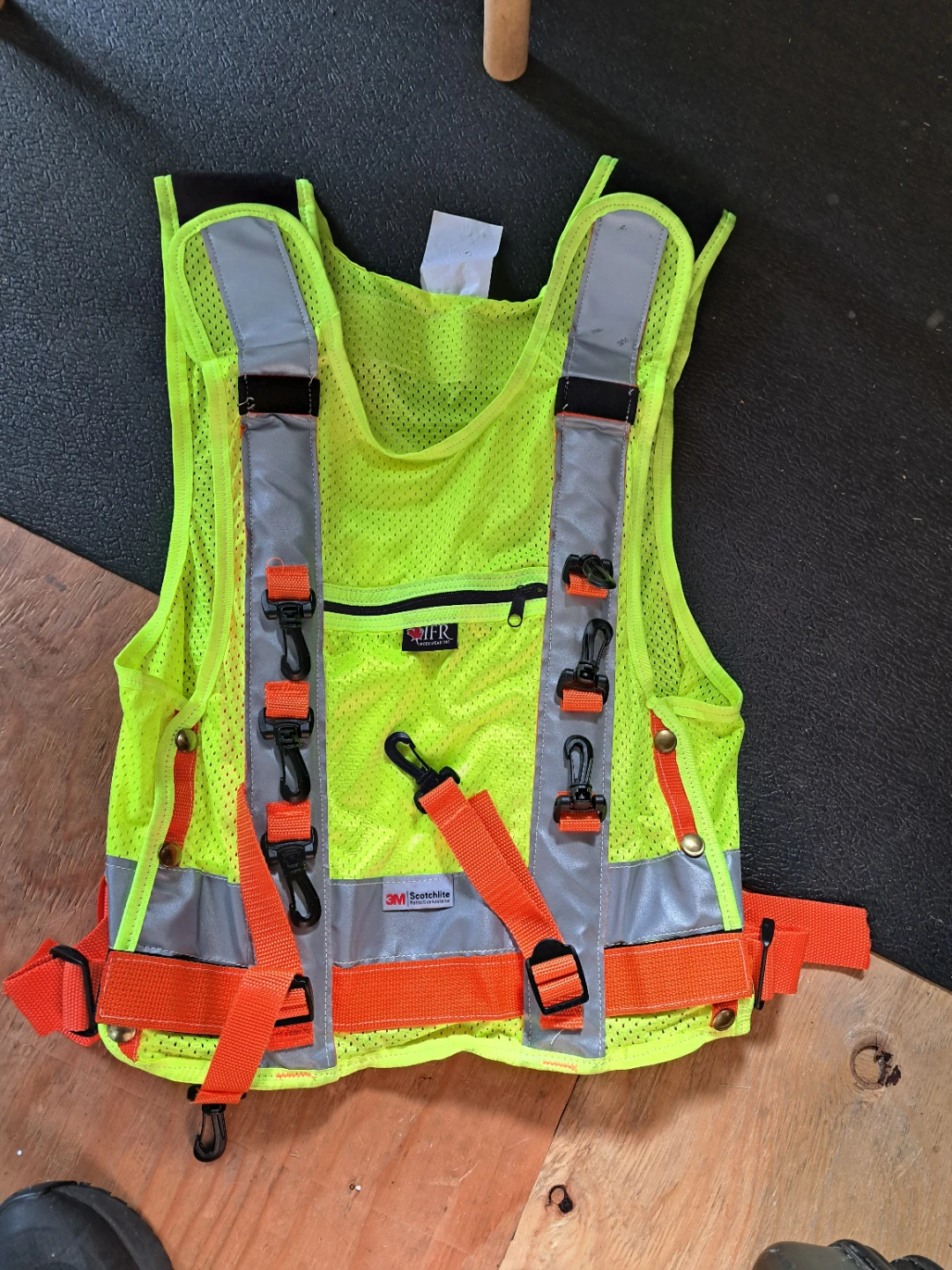 Locomotive Engineer High-Visibility Safety Vest
