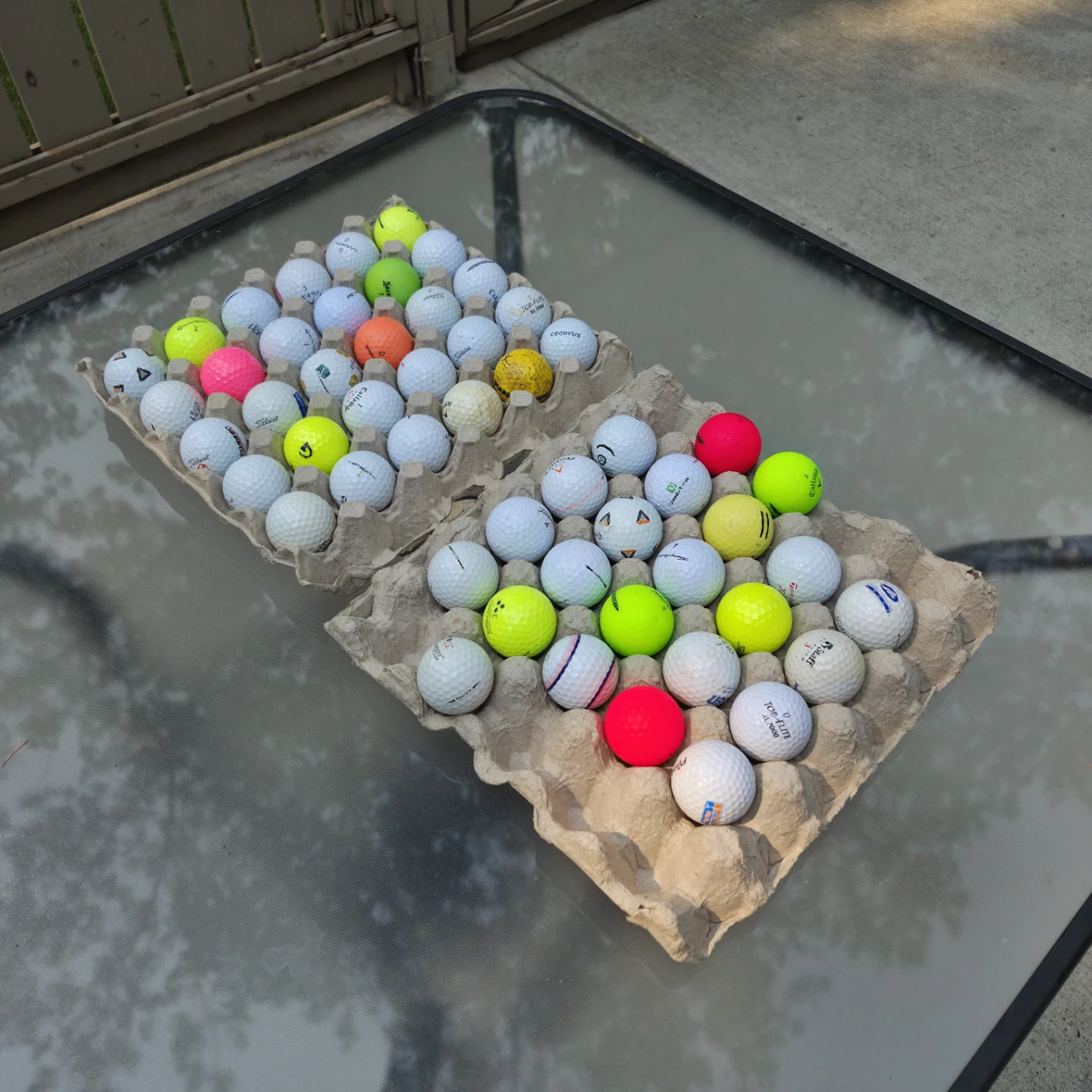 Mixed Lot of 53 Golf Balls