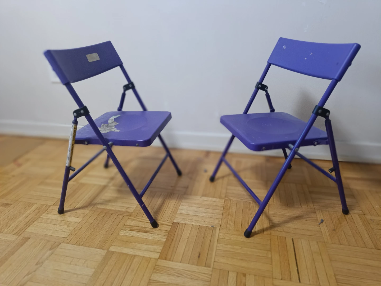 Purple Folding Chairs for kids  (2)