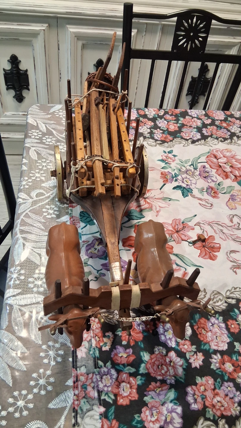 Old fashion Bull cart