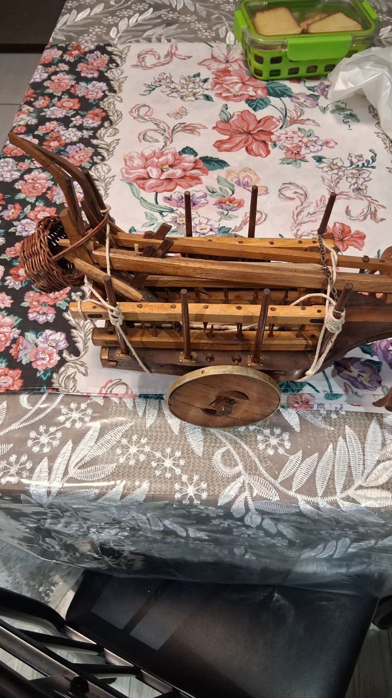 Old fashion Bull cart - photo 2