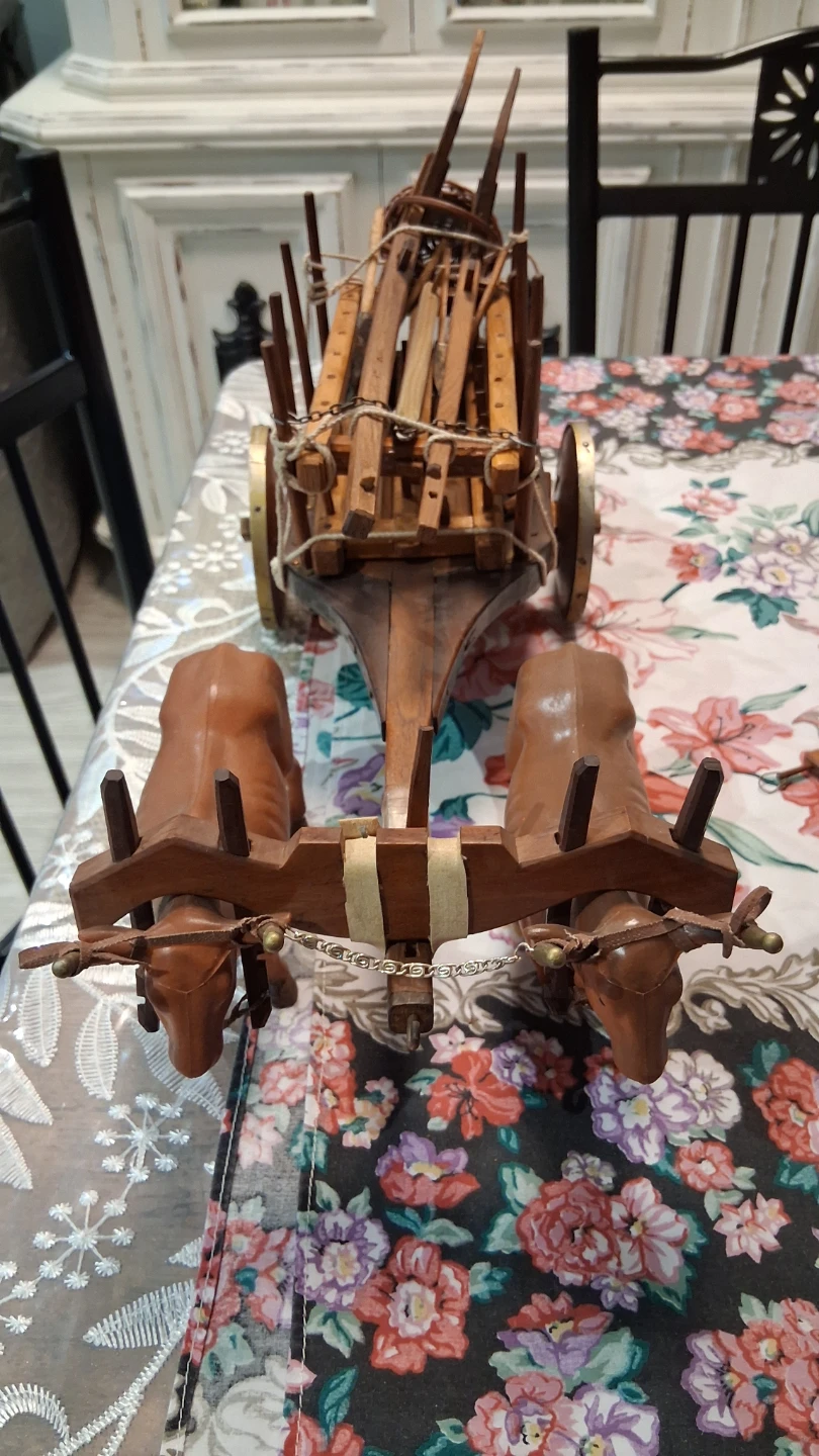 Old fashion Bull cart - photo 3