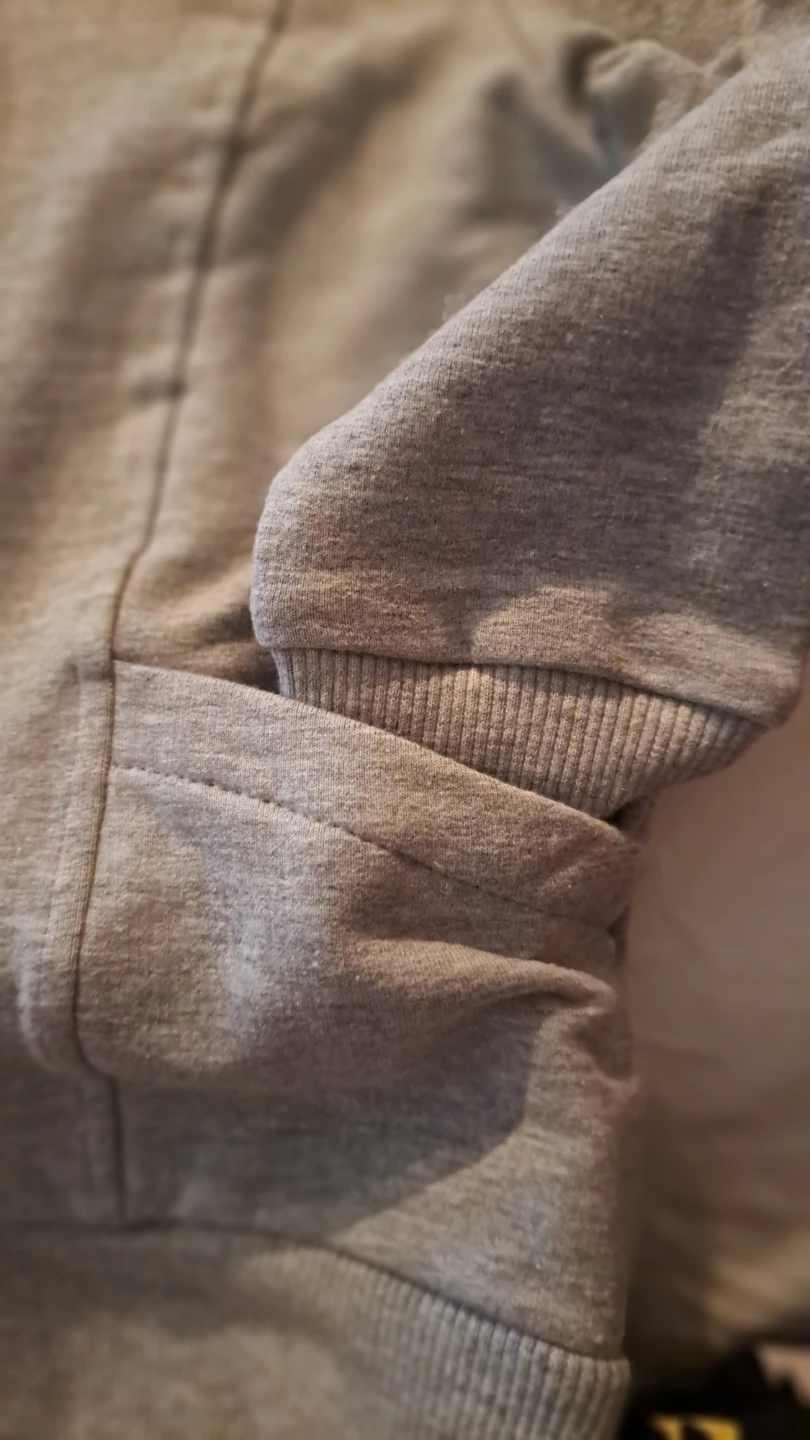 Lola & Taylor Grey Organic Cotton Hoodie Size 3 - photo 3