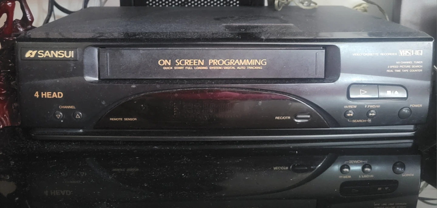 Sansui VHS Hi-Fi Stereo Video Cassette Recorder
