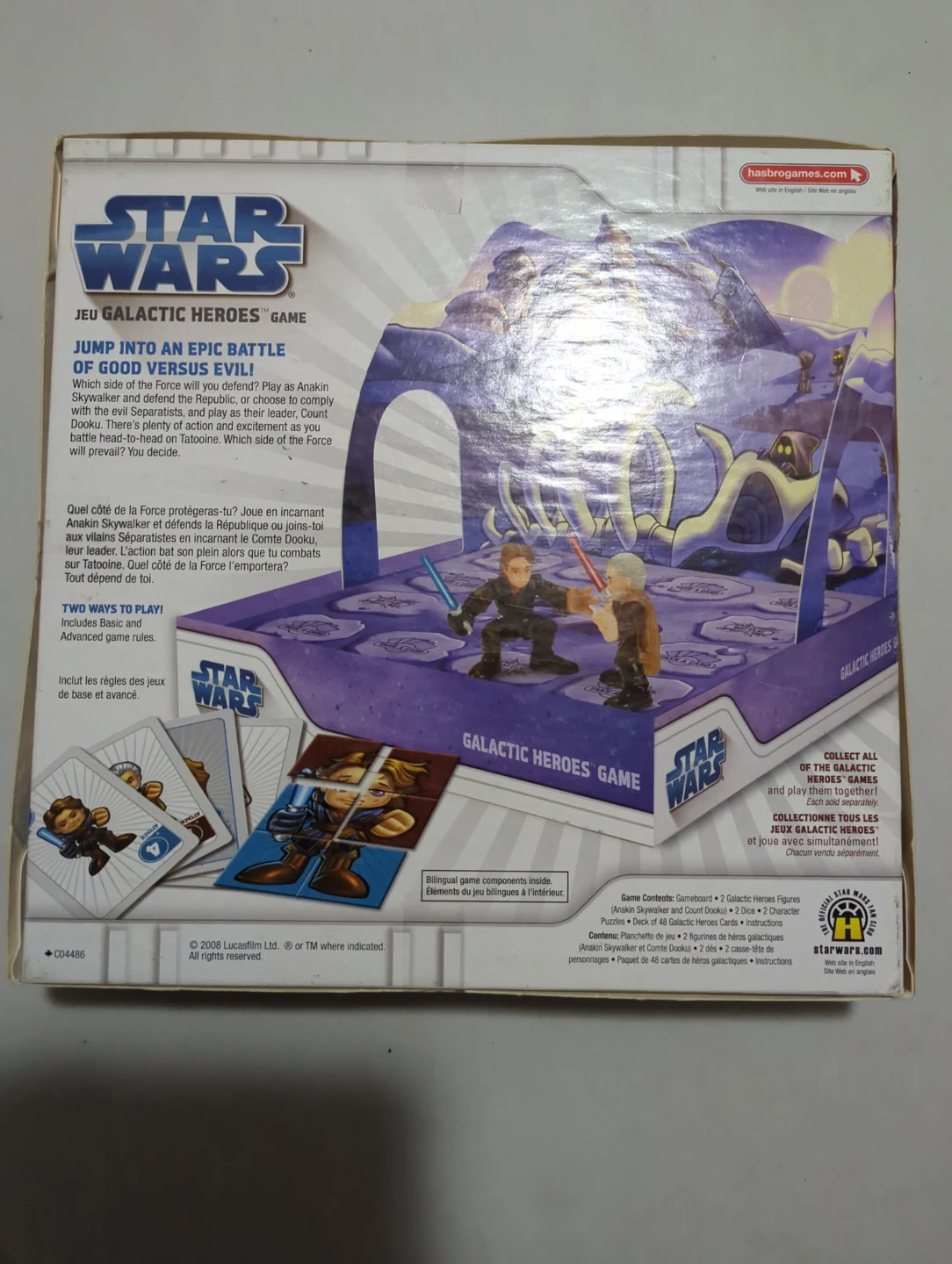 Star Wars Galactic Heroes Anakin vs Count Dooku Game - photo 2