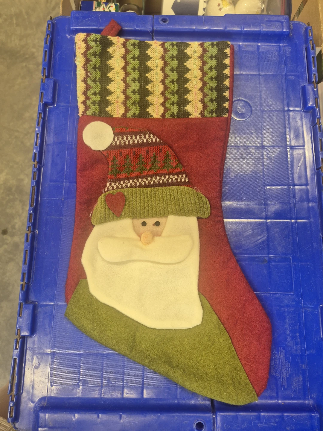 Santa Claus Christmas Stocking