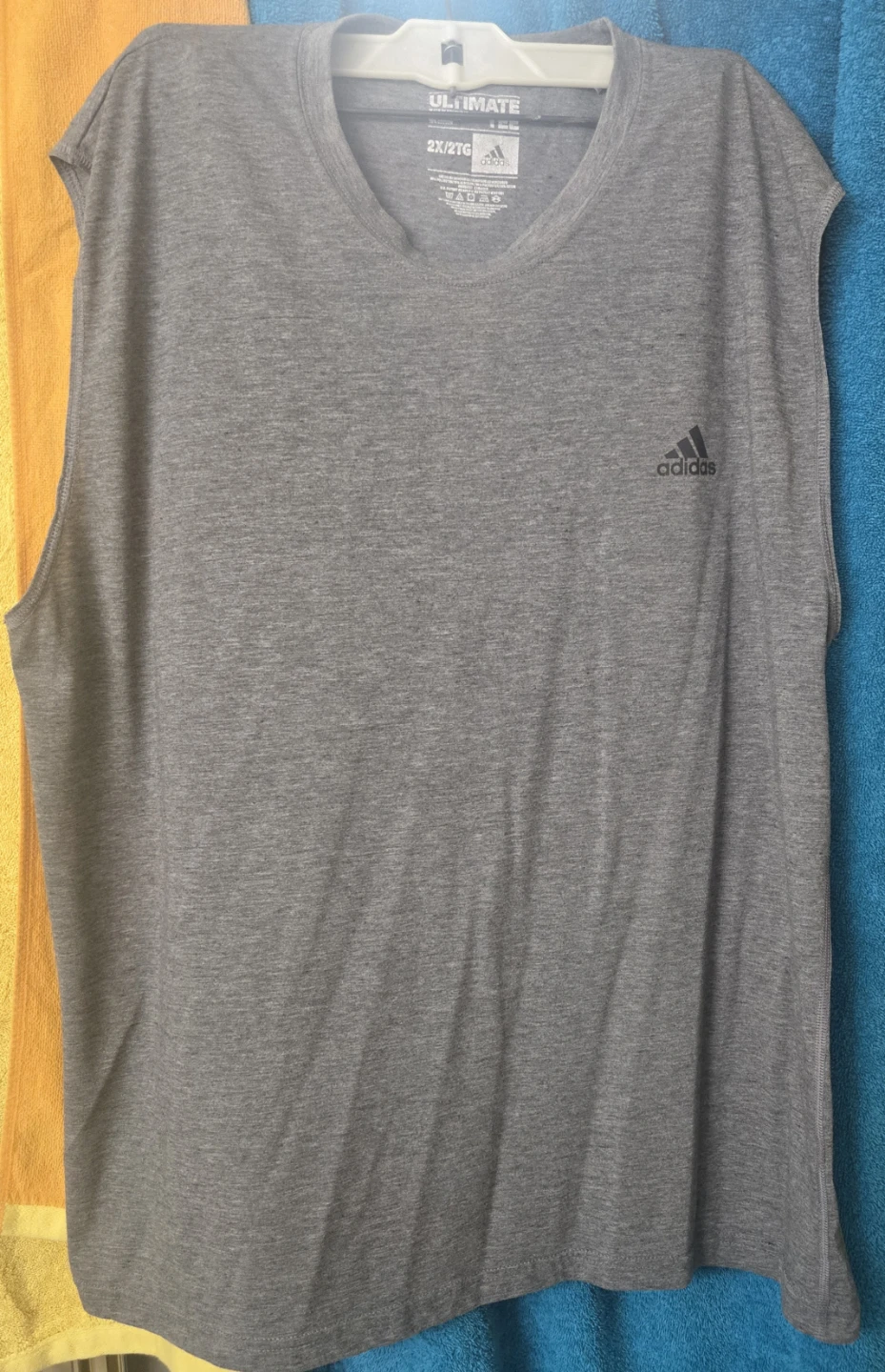 Men's Tank Top XXL. ADIDAS Ultimate Sleeveless TEE.
