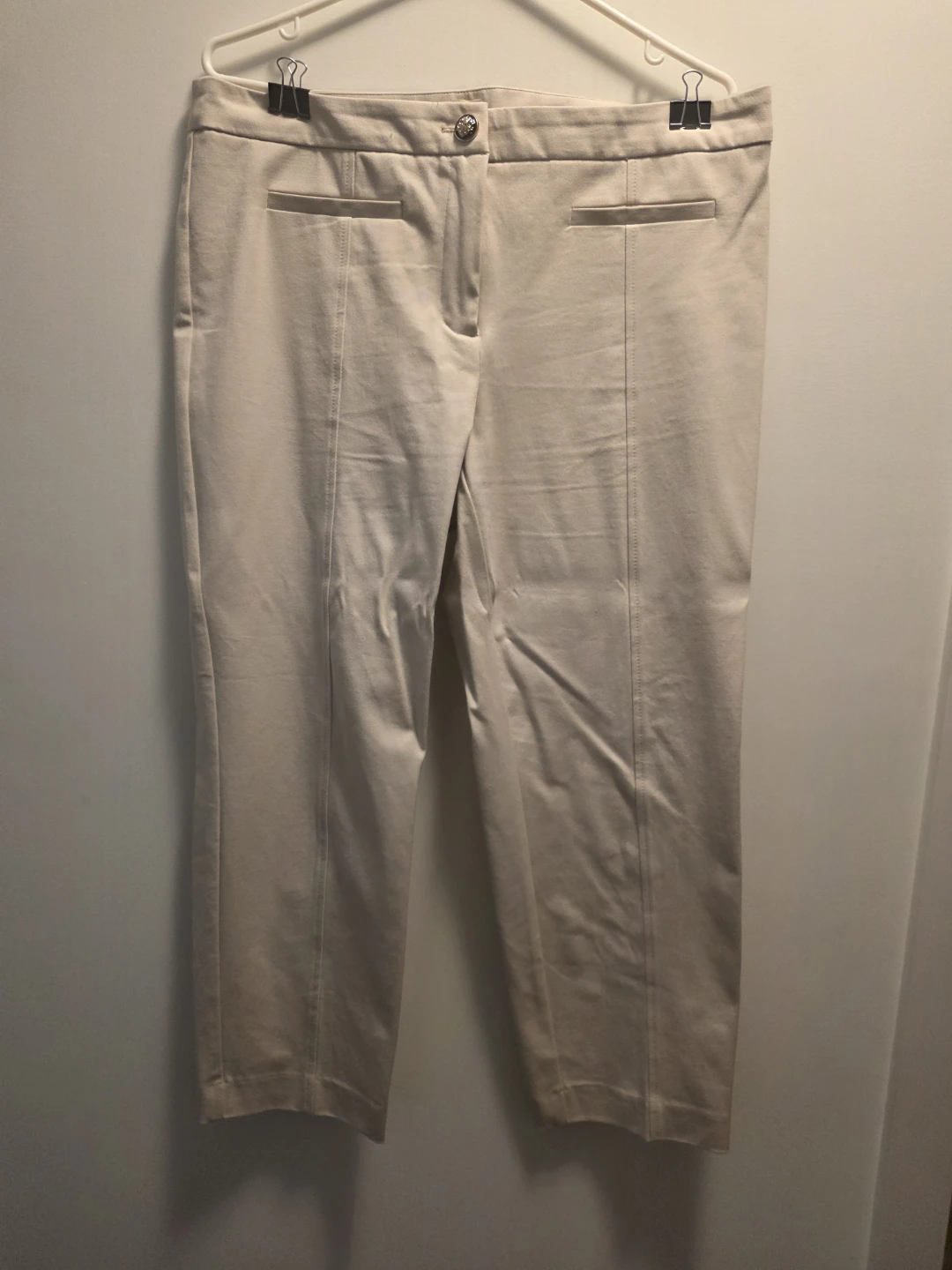 Laura Petites Beige Pants Size 14