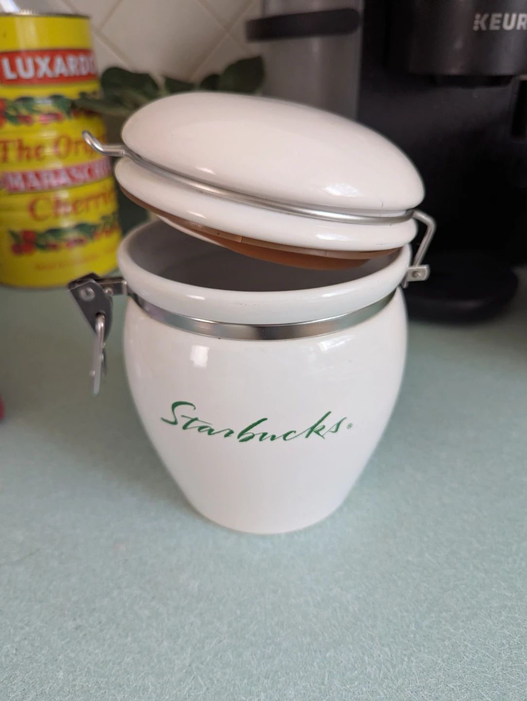 Starbucks Ceramic Canister with Lid - photo 5