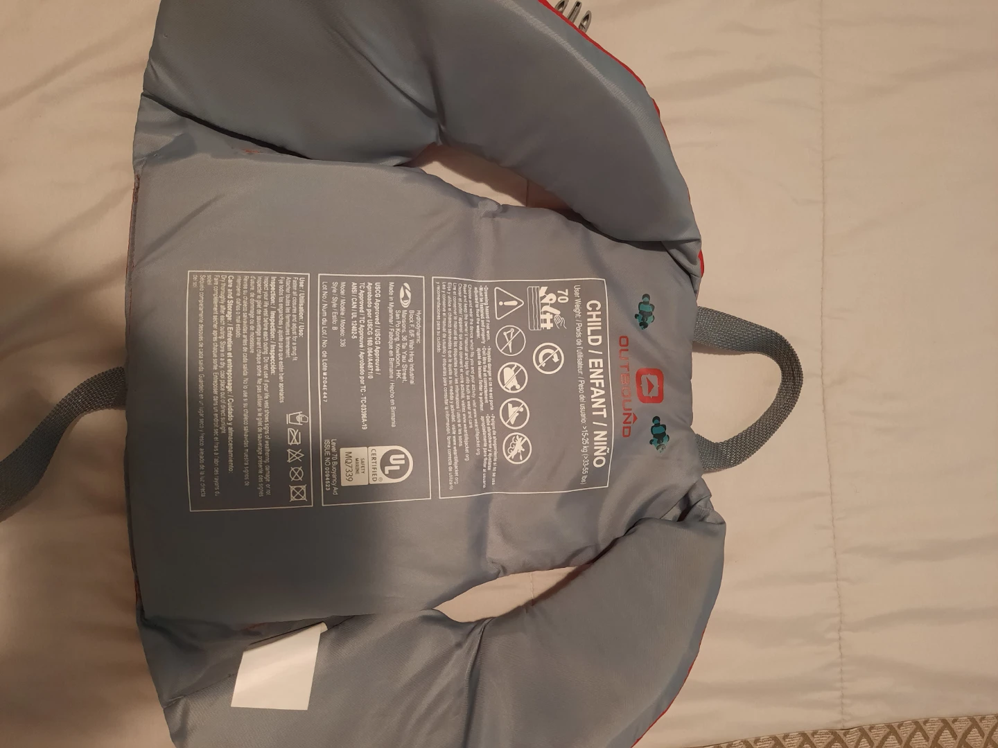 Outbound kid life jacket - photo 3