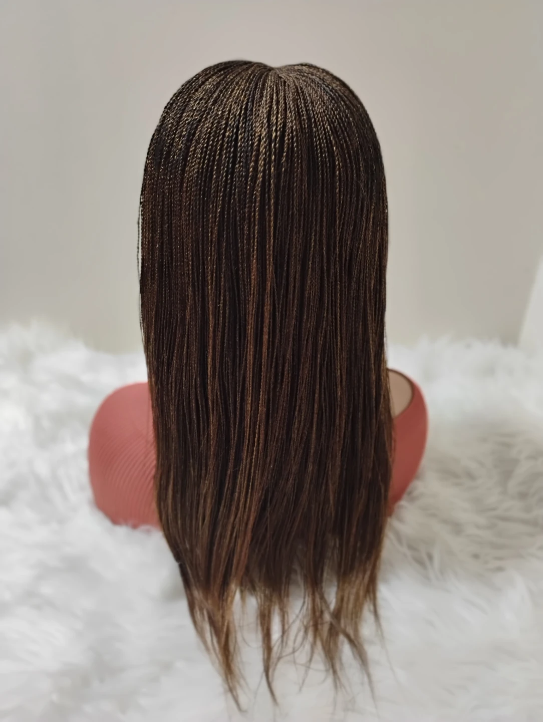 Brown Micro Braids Wig (1 million Braid Wig) - photo 3
