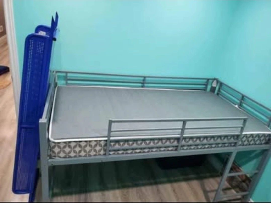 Loft Bed Frame with Slide - photo 3